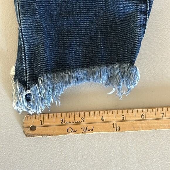 One Teaspoon Jeans Women’s High Rise Waist Freebird Skinny Ankle Chewed … - Picture 14 of 14